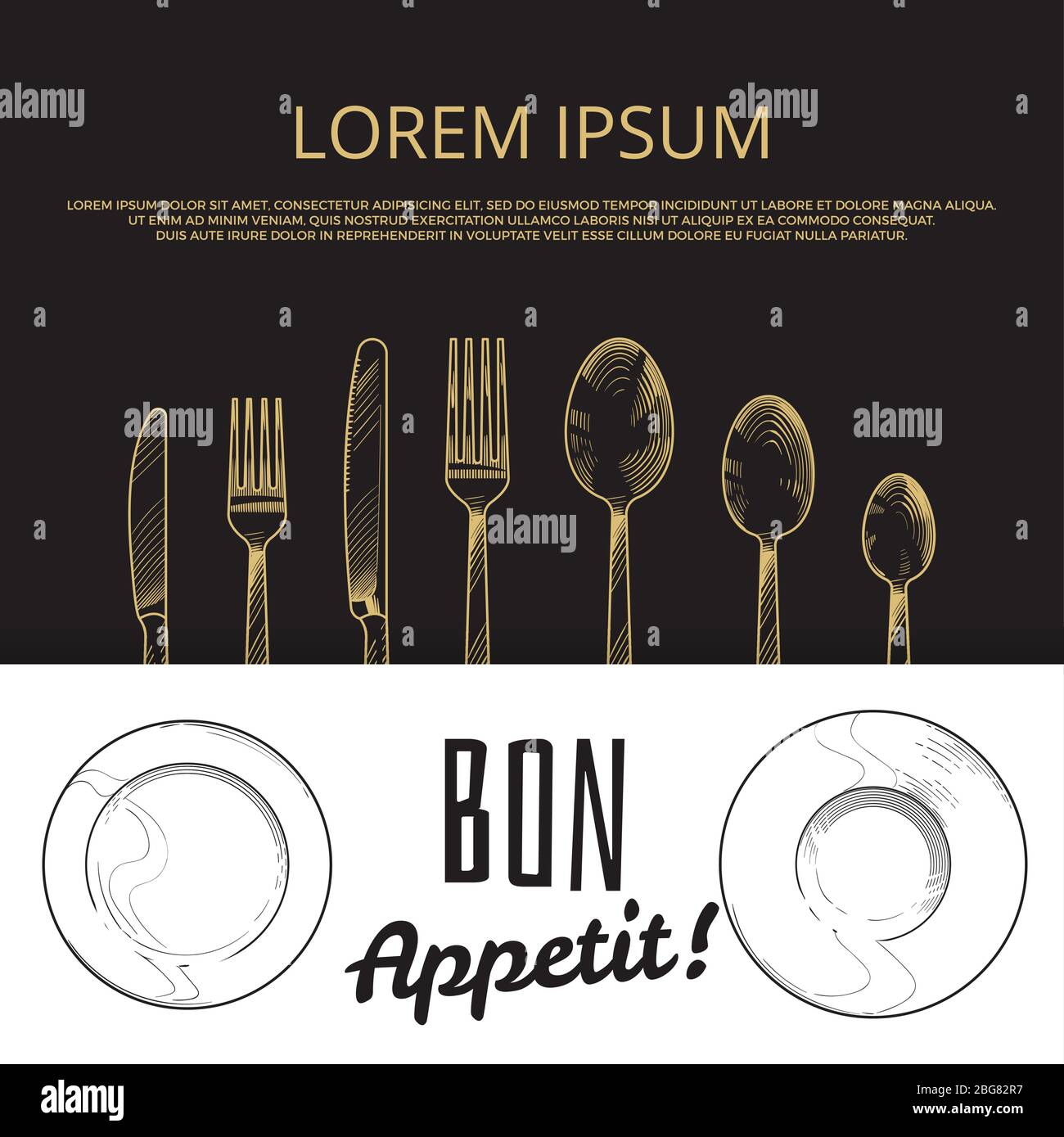 Knife fork spoon menu deals