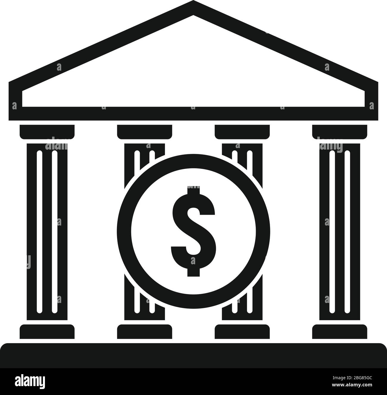 Online Banking Icon Simple Illustration Of Online Banking Vector Icon For Web Design Isolated On White Background Stock Vector Image Art Alamy