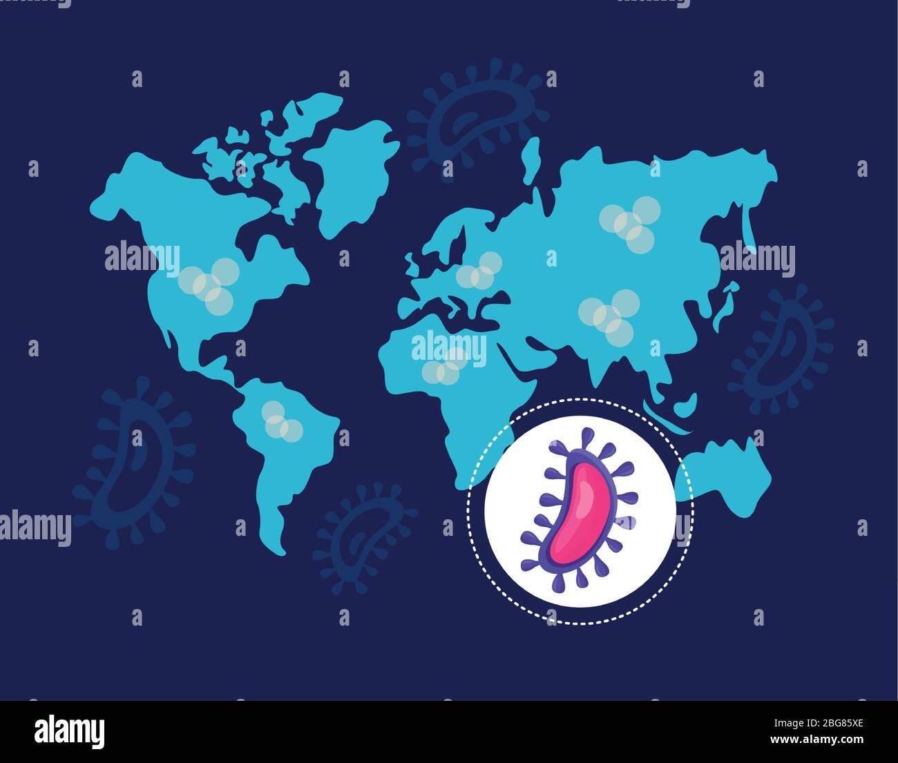 covid19 pandemic poster with earth planet Stock Vector Image & Art - Alamy