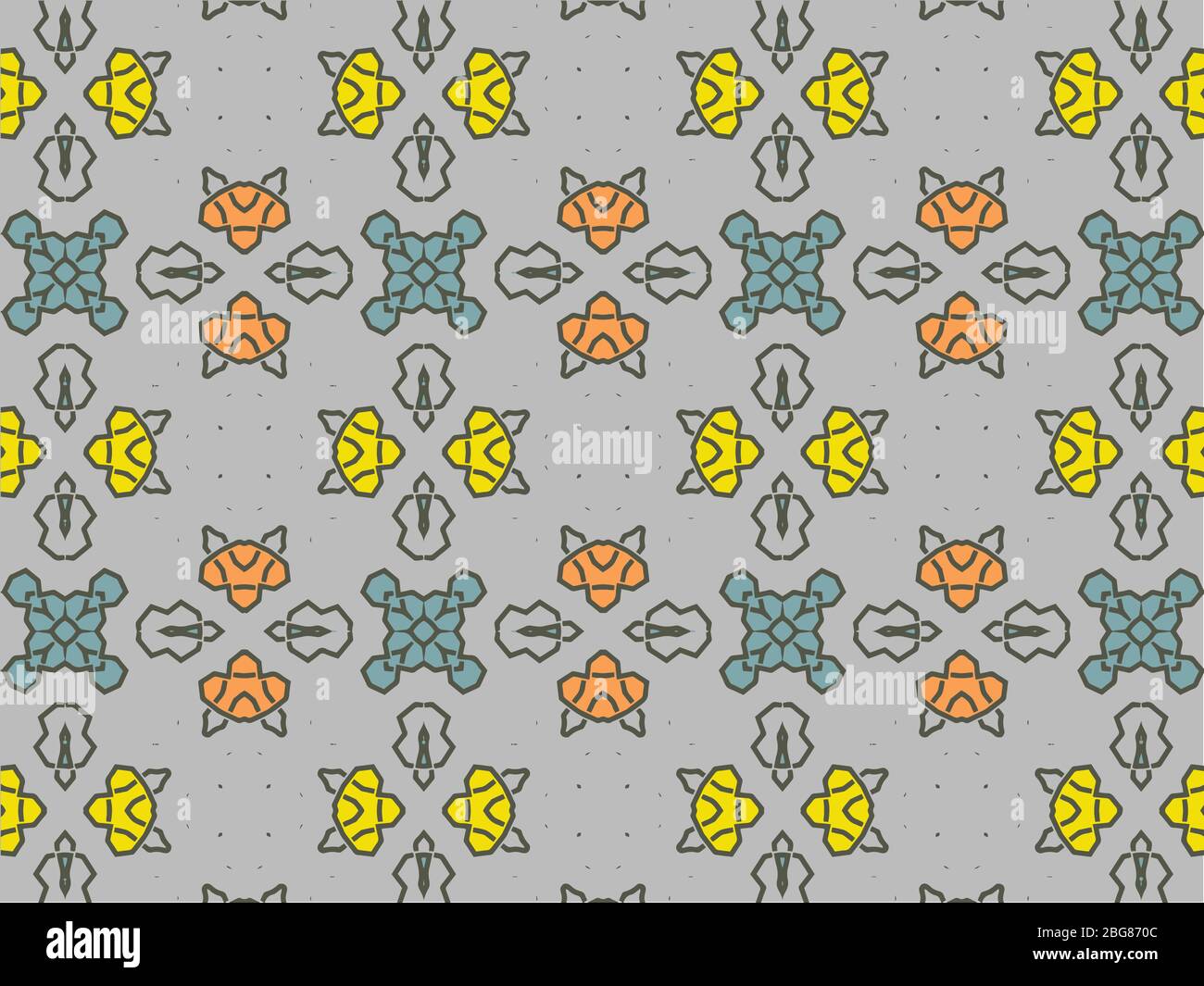 Seamless pattern geometric shape in colorful style for wallpaper ...