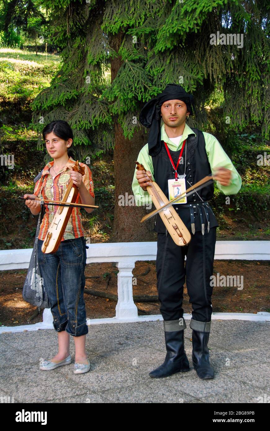 Trabzon Instrument Trabzon, Turkey, 26 June 2008: Ataturk Pavilion. It was built in 1890 ...