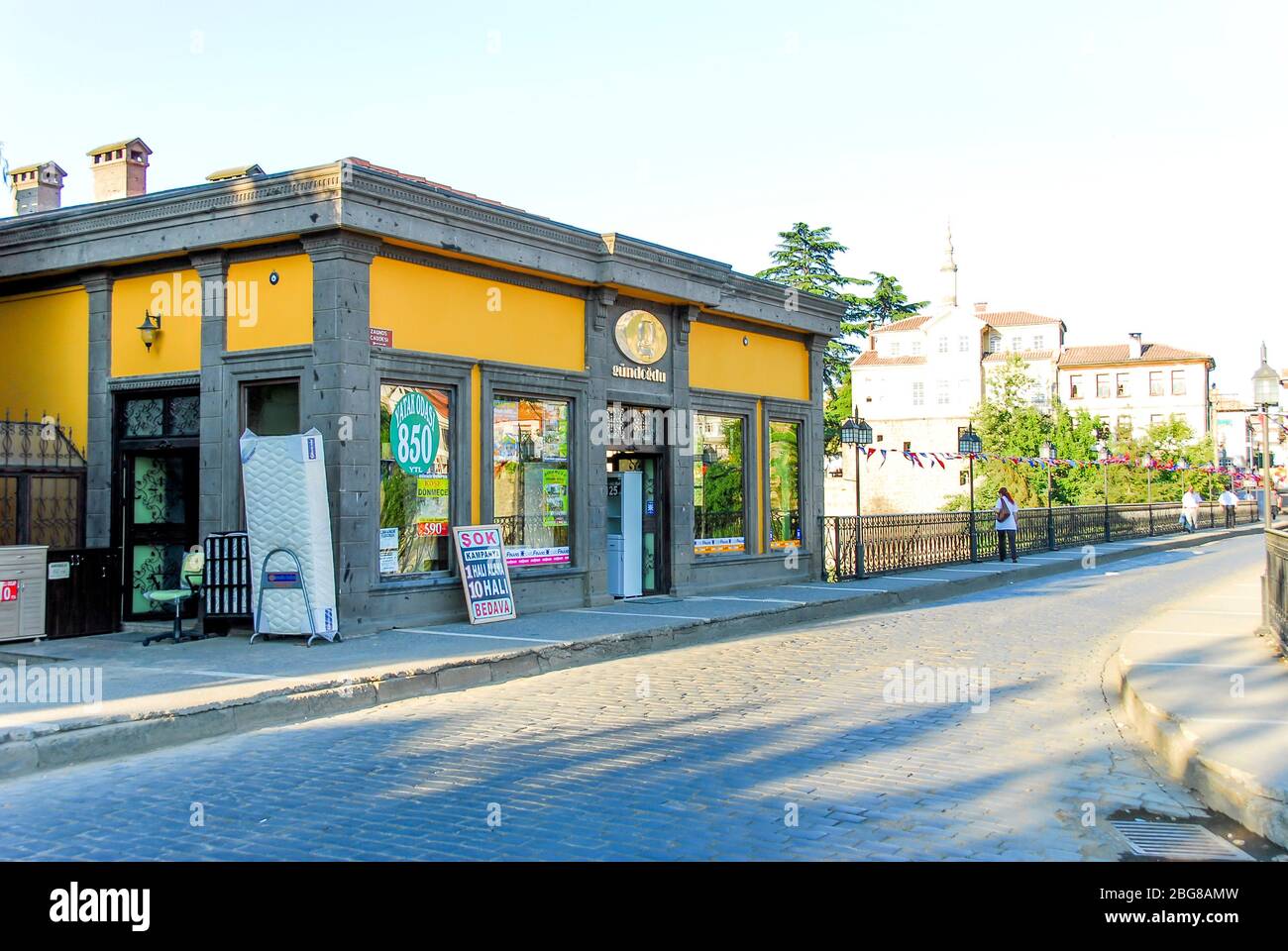 Trabzon, Turkey, 26 June 2008: Zagnos Bridge Stock Photo