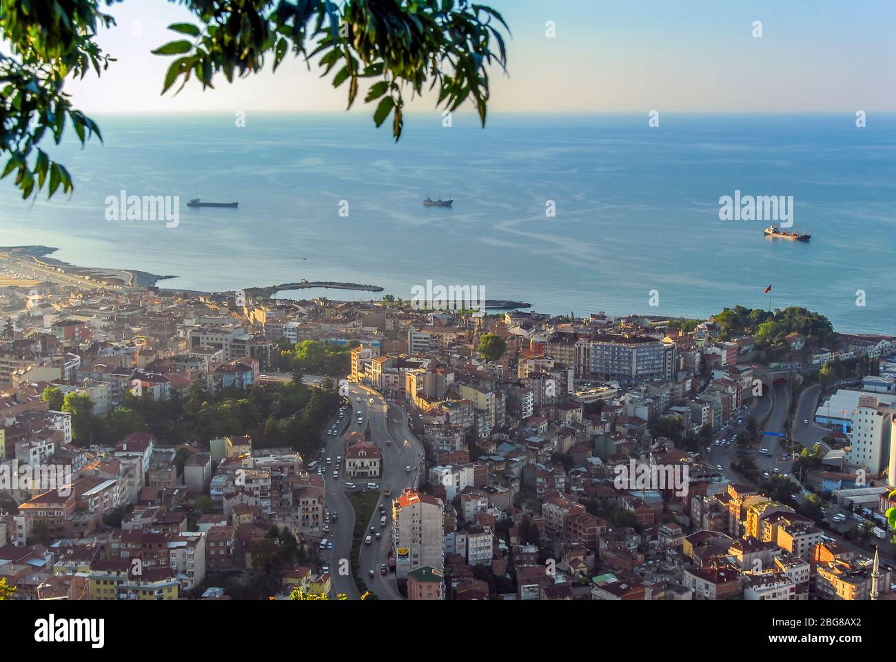 Trabzon, Turkey, 26 June 2008: City View Stock Photo