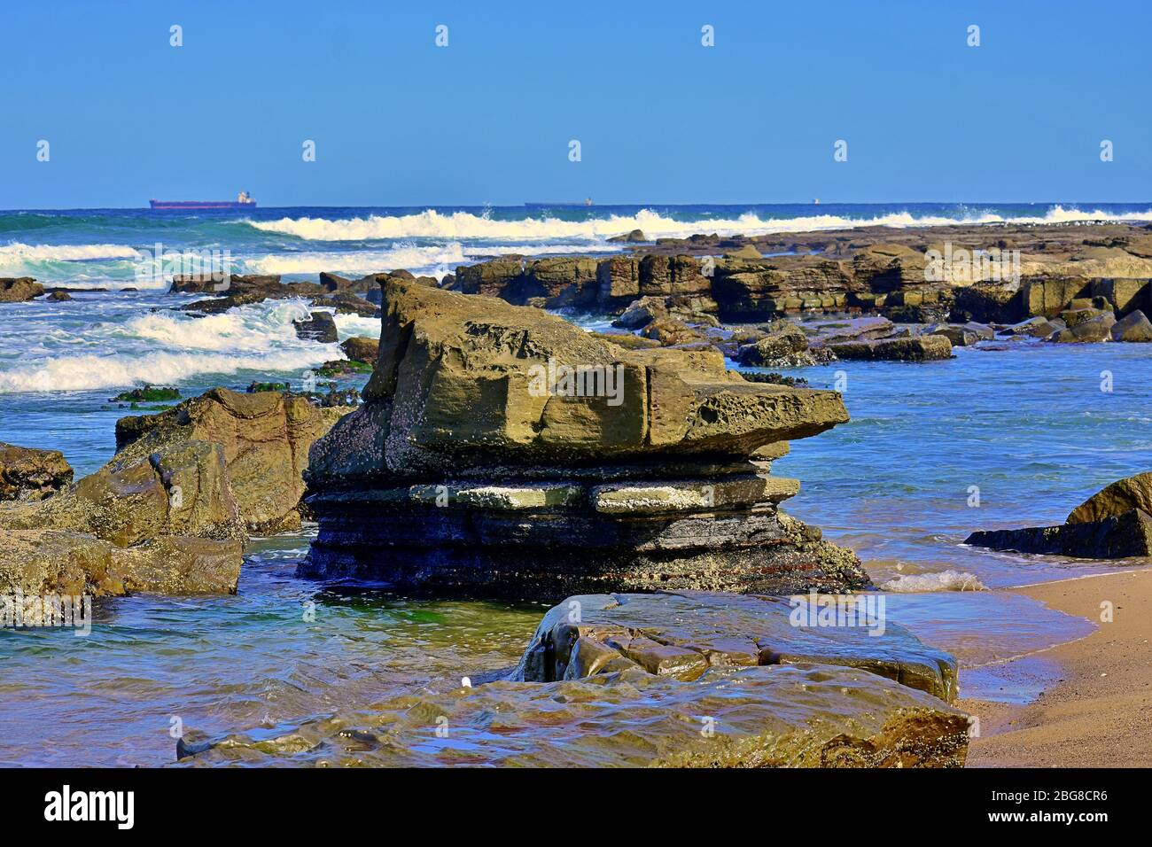 Australian beach 2 Stock Photo