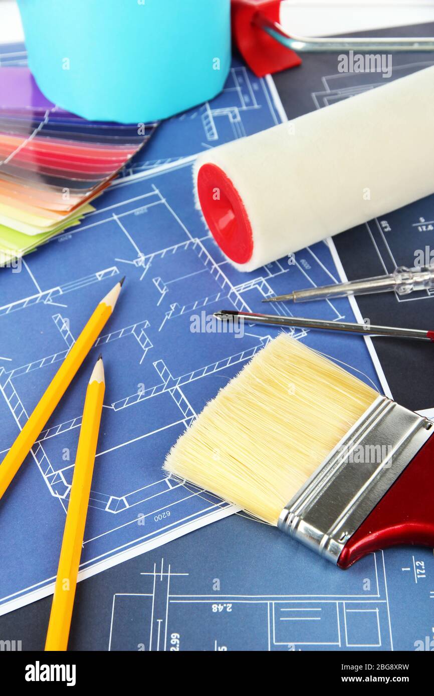 Fix Project Repair project close up Stock Photo - Alamy