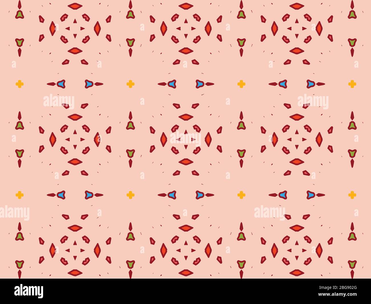 Seamless pattern geometric shape in colorful style for wallpaper ...