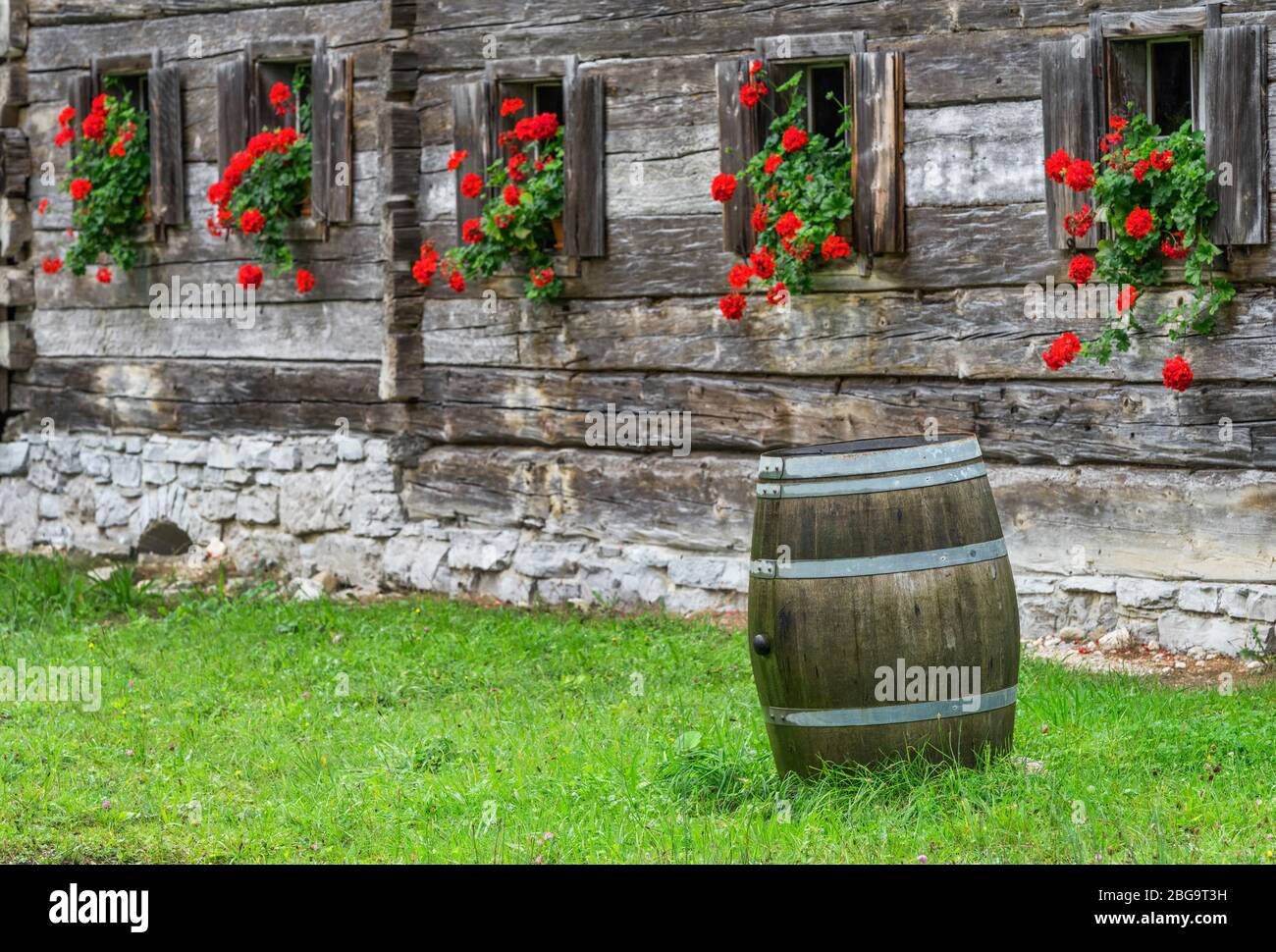 Scenic Austrian countryside Stock Photo - Alamy