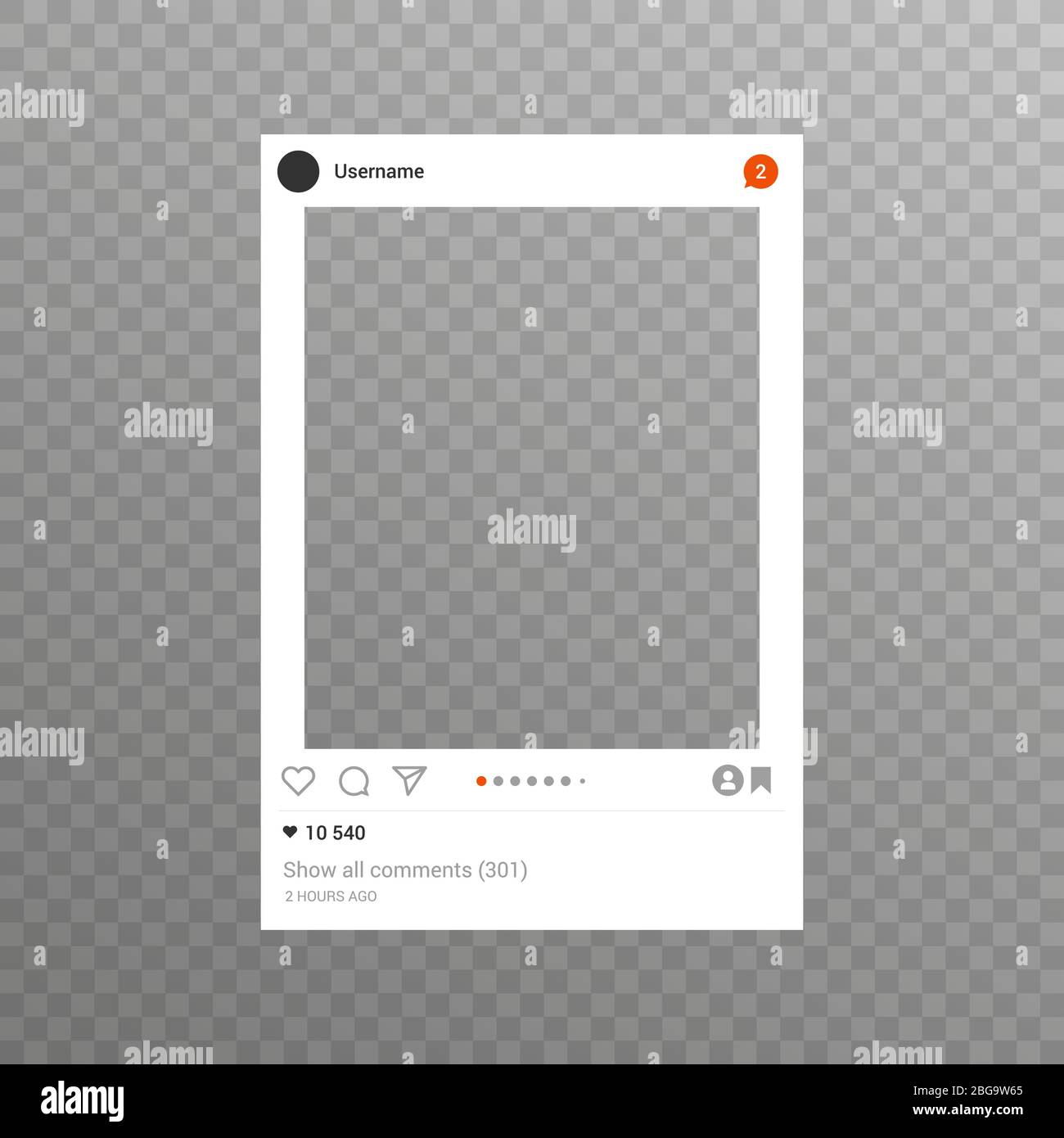 Photo frame inspired for friends sharing modern frame