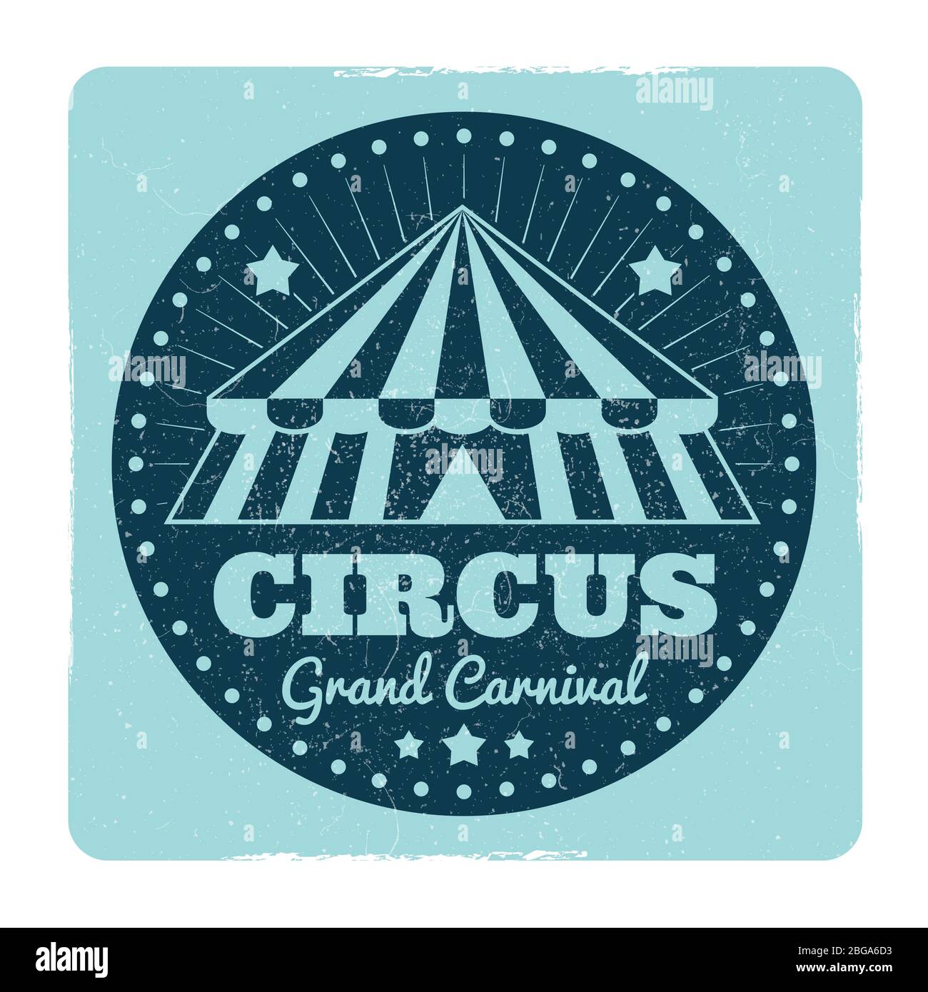 Circus poster vintage template hi-res stock photography and images - Alamy