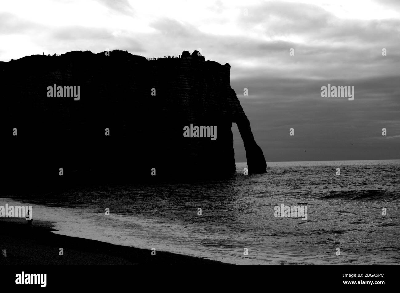 Famous cliffs of Etretat in France, Normandy Stock Photo - Alamy