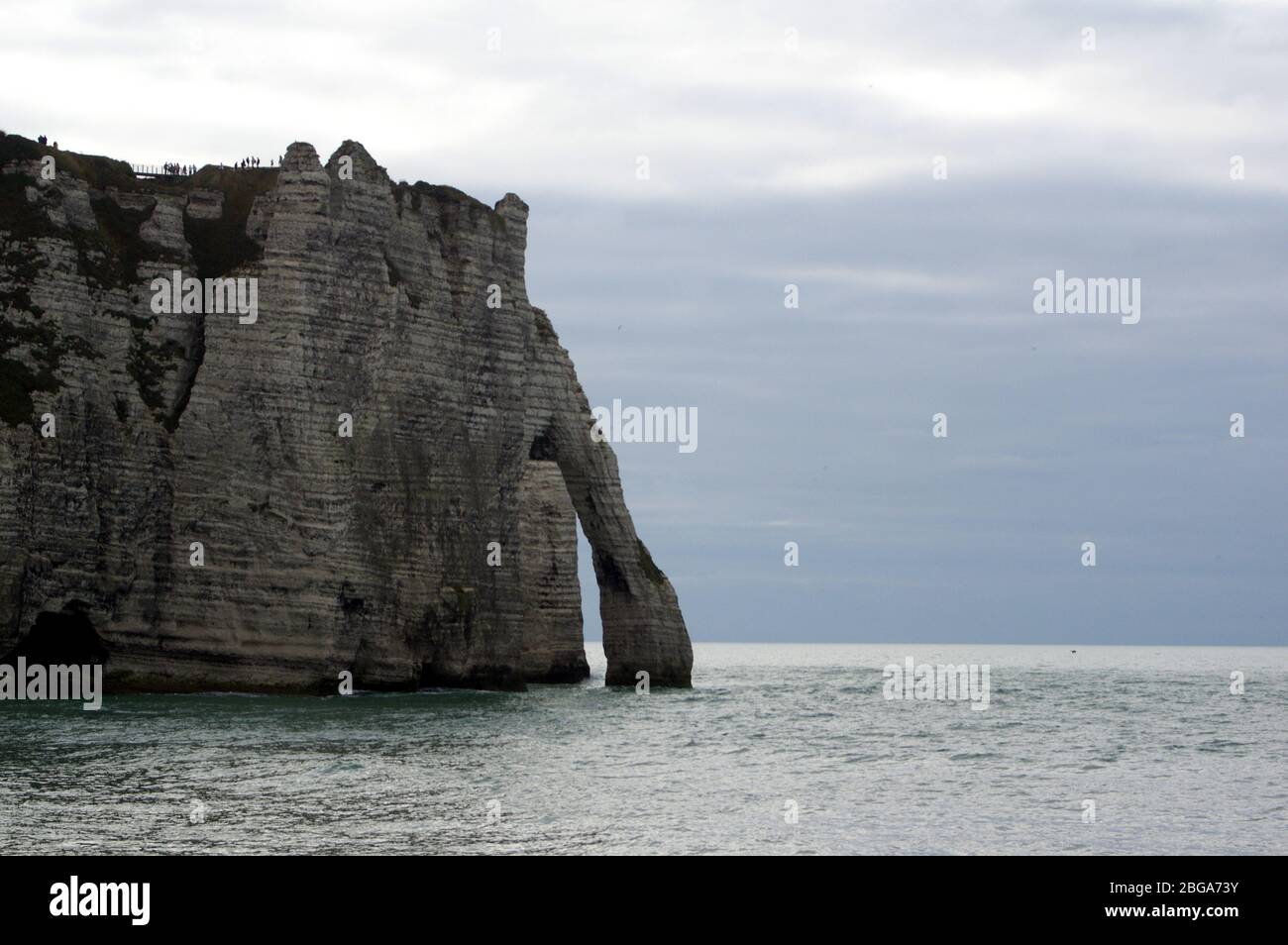Famous cliffs of Etretat in France, Normandy Stock Photo - Alamy