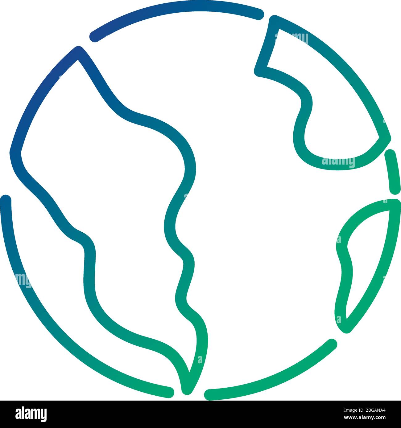 world planet earth line style icon Stock Vector Image & Art - Alamy
