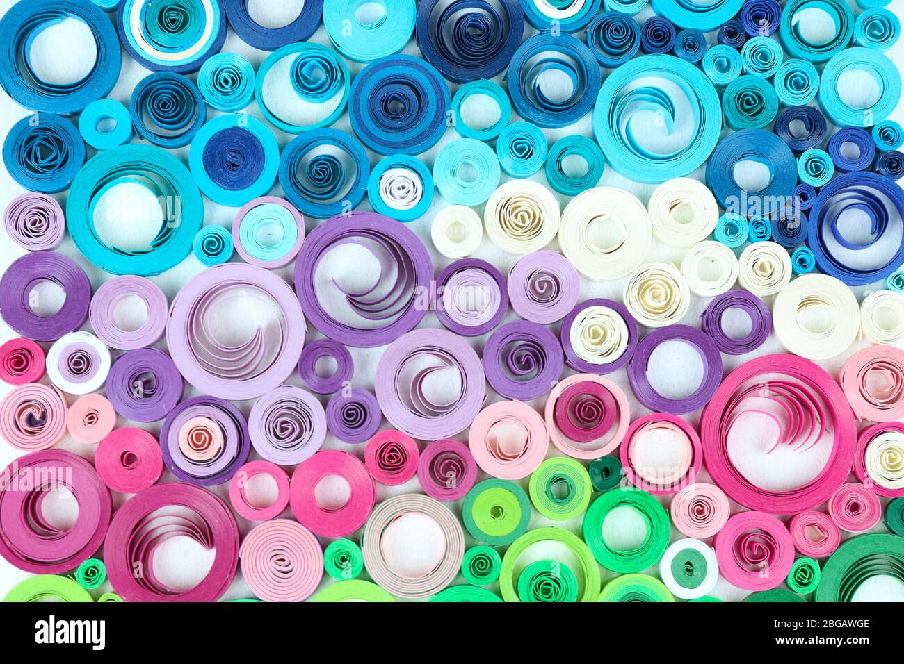 Abstract colorful background of colorful paper close up Stock Photo - Alamy