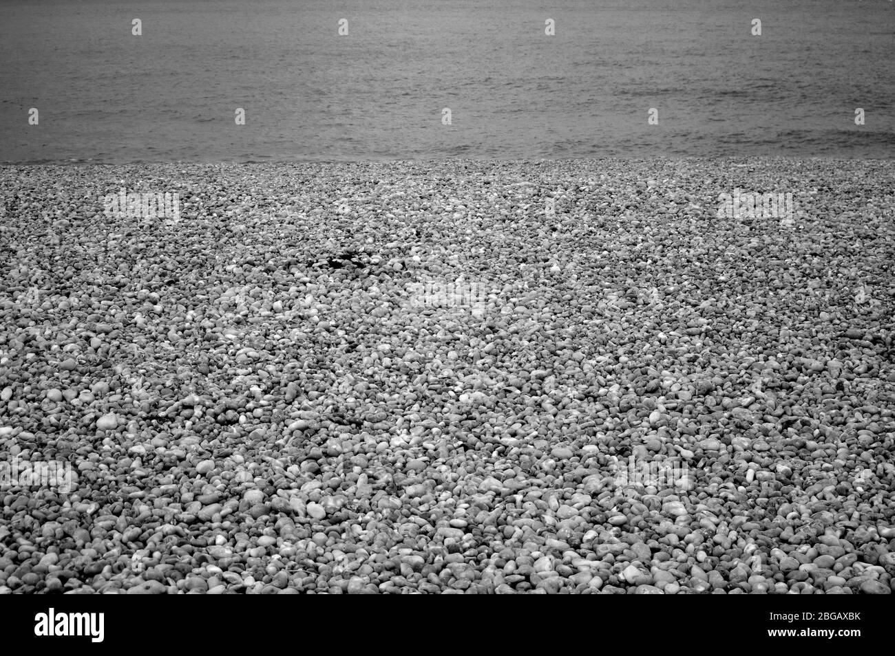 Normandy coastal beauty Black and White Stock Photos & Images - Alamy
