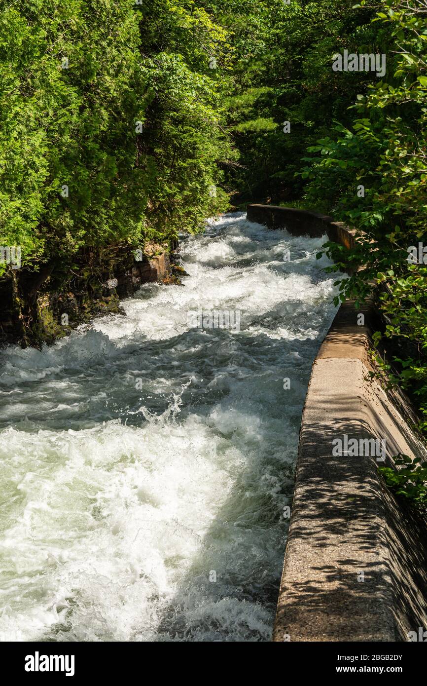 Buttermilk Falls Haliburton County Algonquin Highlands Ontario Canada