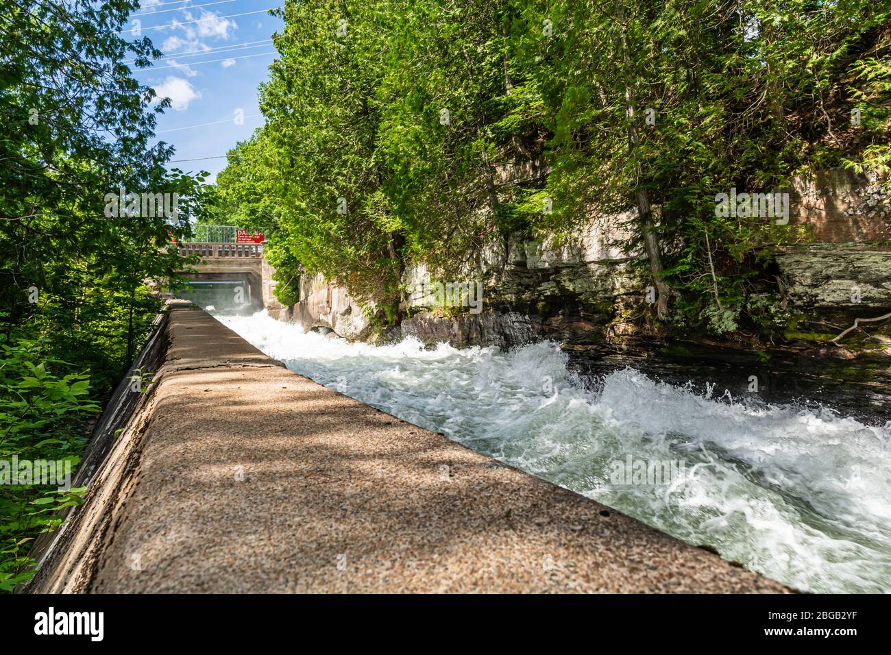 Buttermilk Falls Haliburton County Algonquin Highlands Ontario Canada