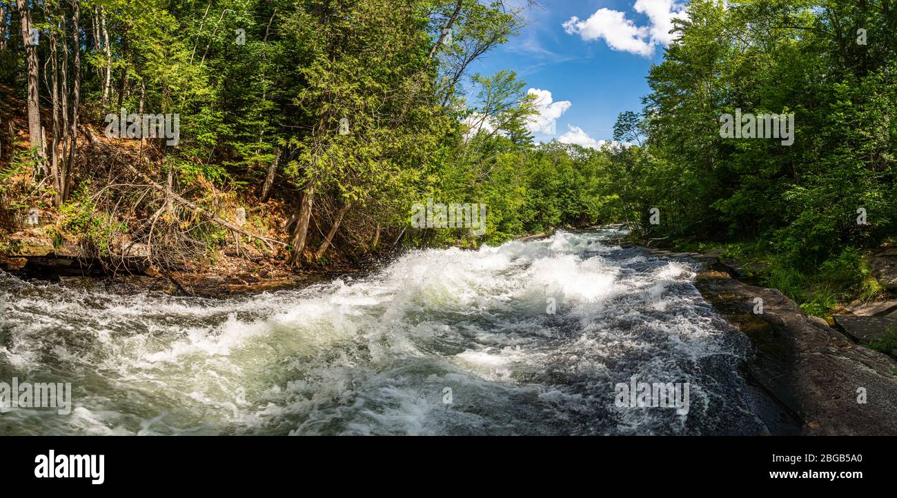 Buttermilk Falls Haliburton County Algonquin Highlands Ontario Canada