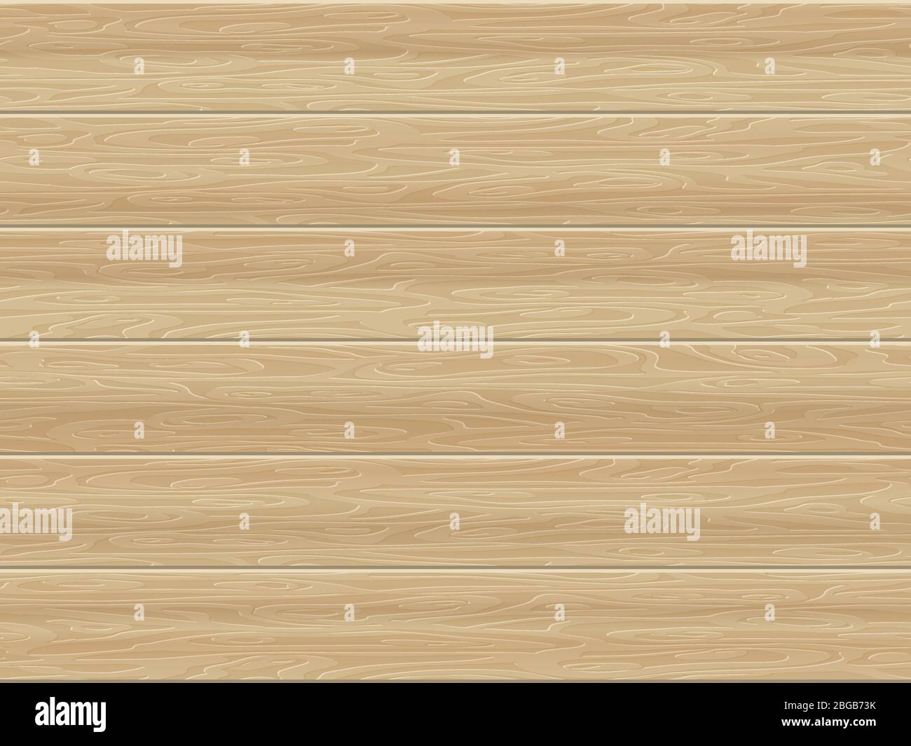 Seamless wooden board surface background. EPS 10 vector Stock Vector