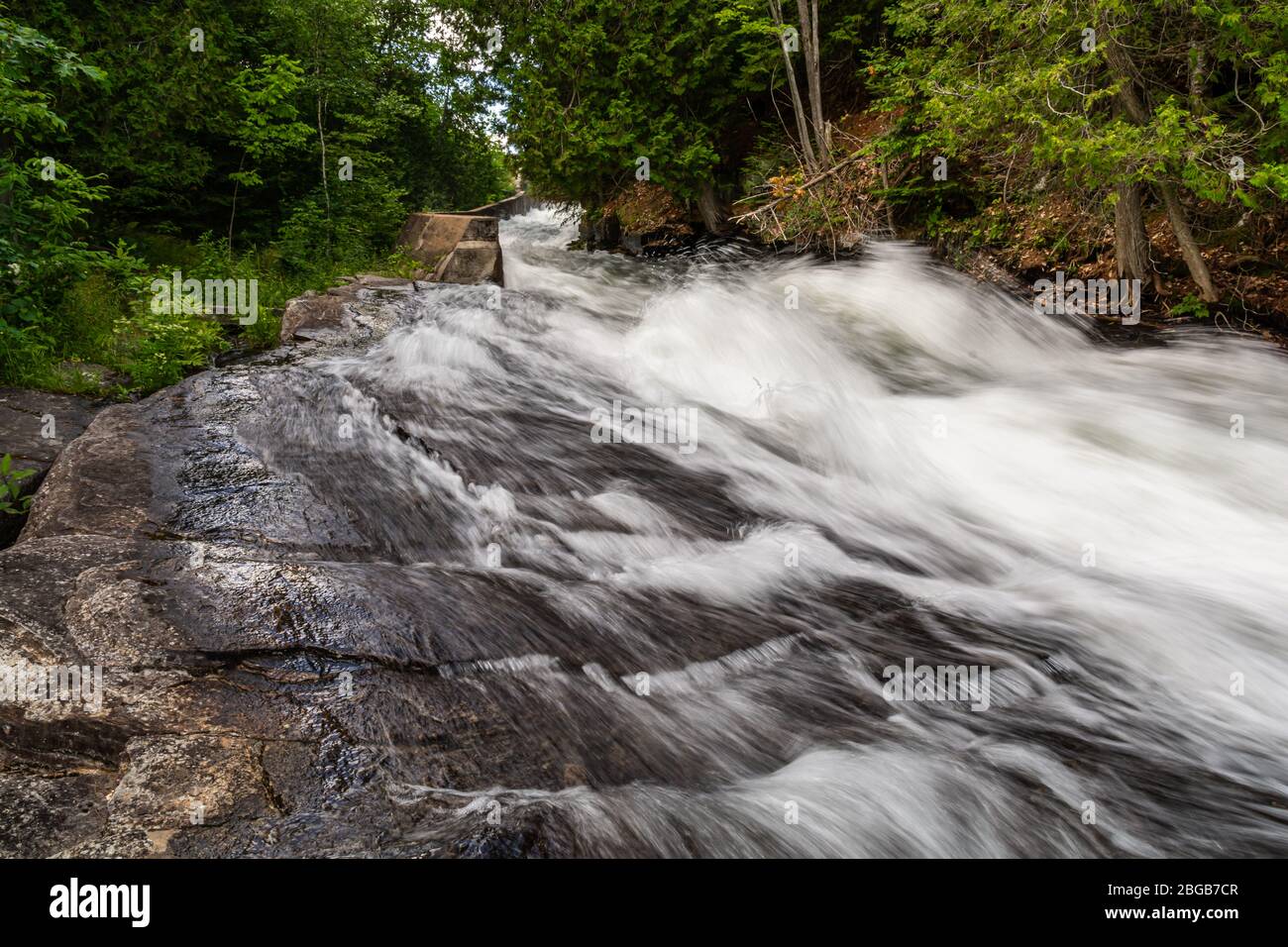 Buttermilk Falls Haliburton County Algonquin Highlands Ontario Canada
