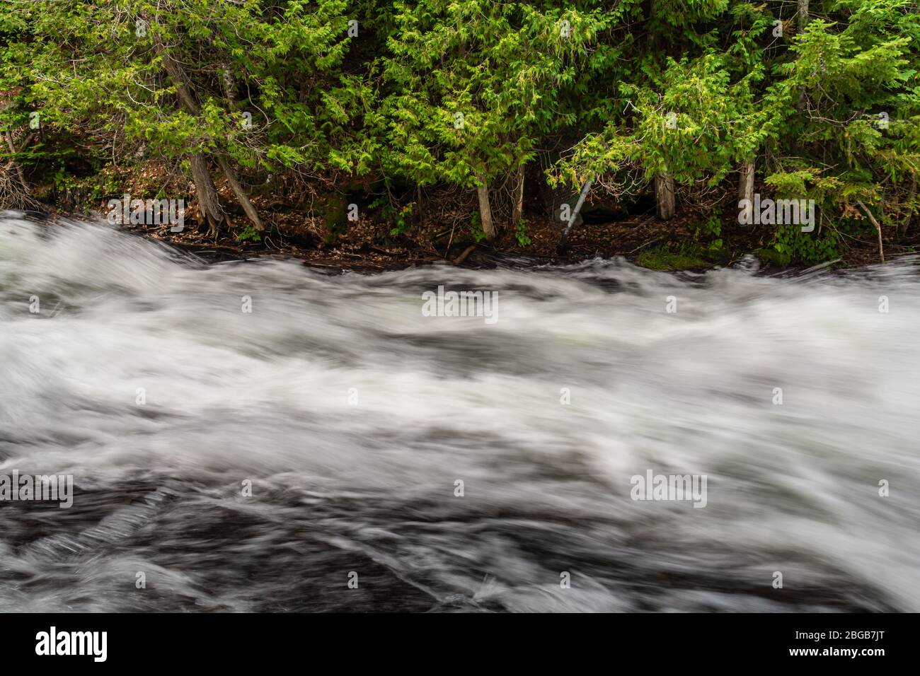 Buttermilk Falls Haliburton County Algonquin Highlands Ontario Canada