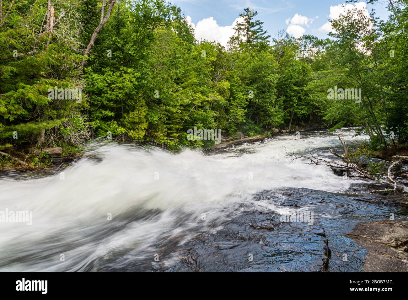 Buttermilk Falls Haliburton County Algonquin Highlands Ontario Canada