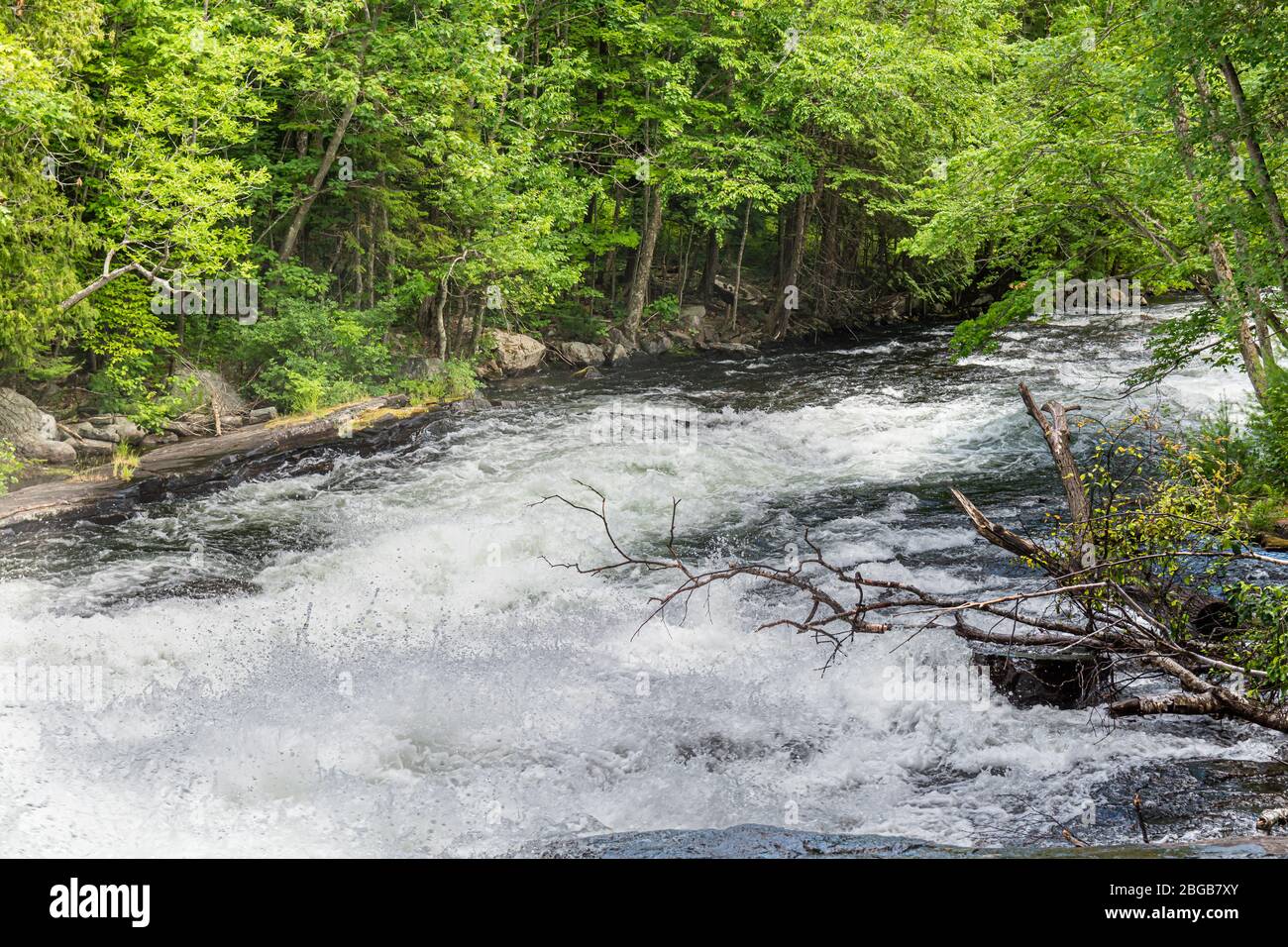 Buttermilk Falls Haliburton County Algonquin Highlands Ontario Canada