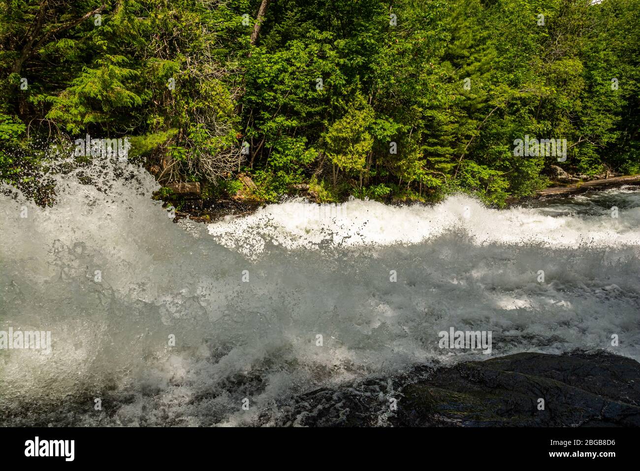 Buttermilk Falls Haliburton County Algonquin Highlands Ontario Canada
