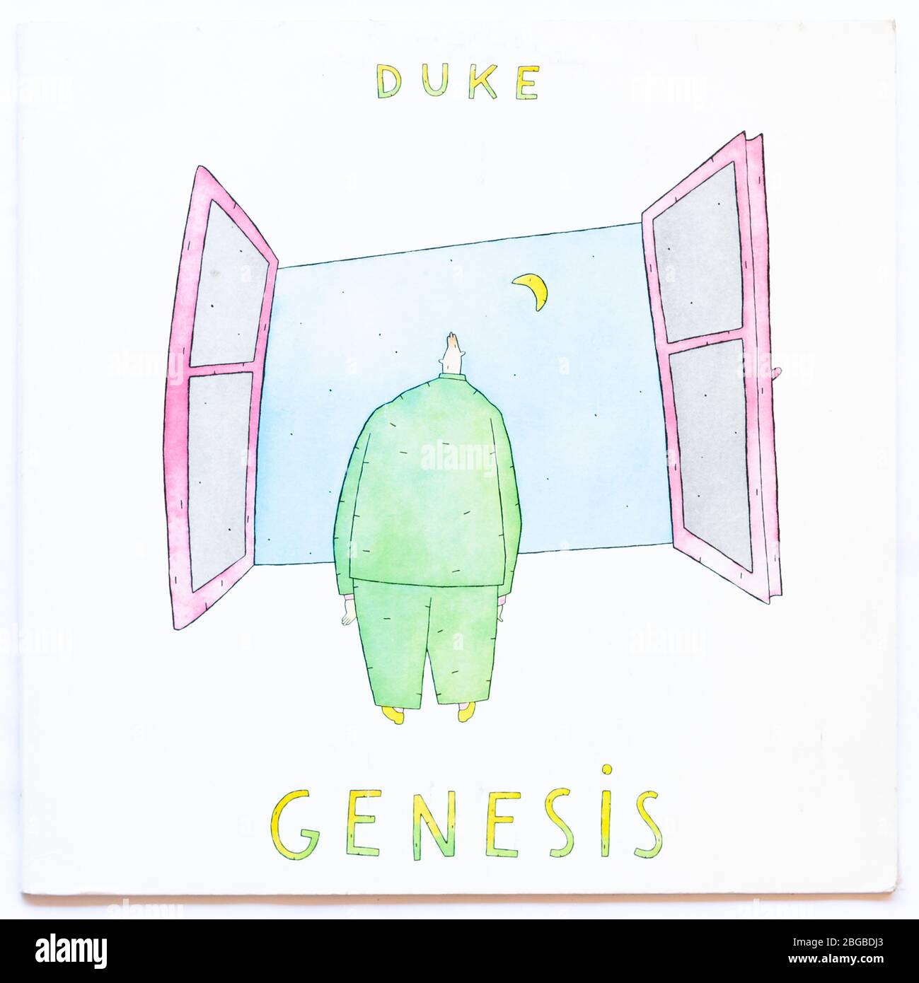 The cover of Duke, 1980 album by Genesis on Charisma - Editorial use only Stock Photo