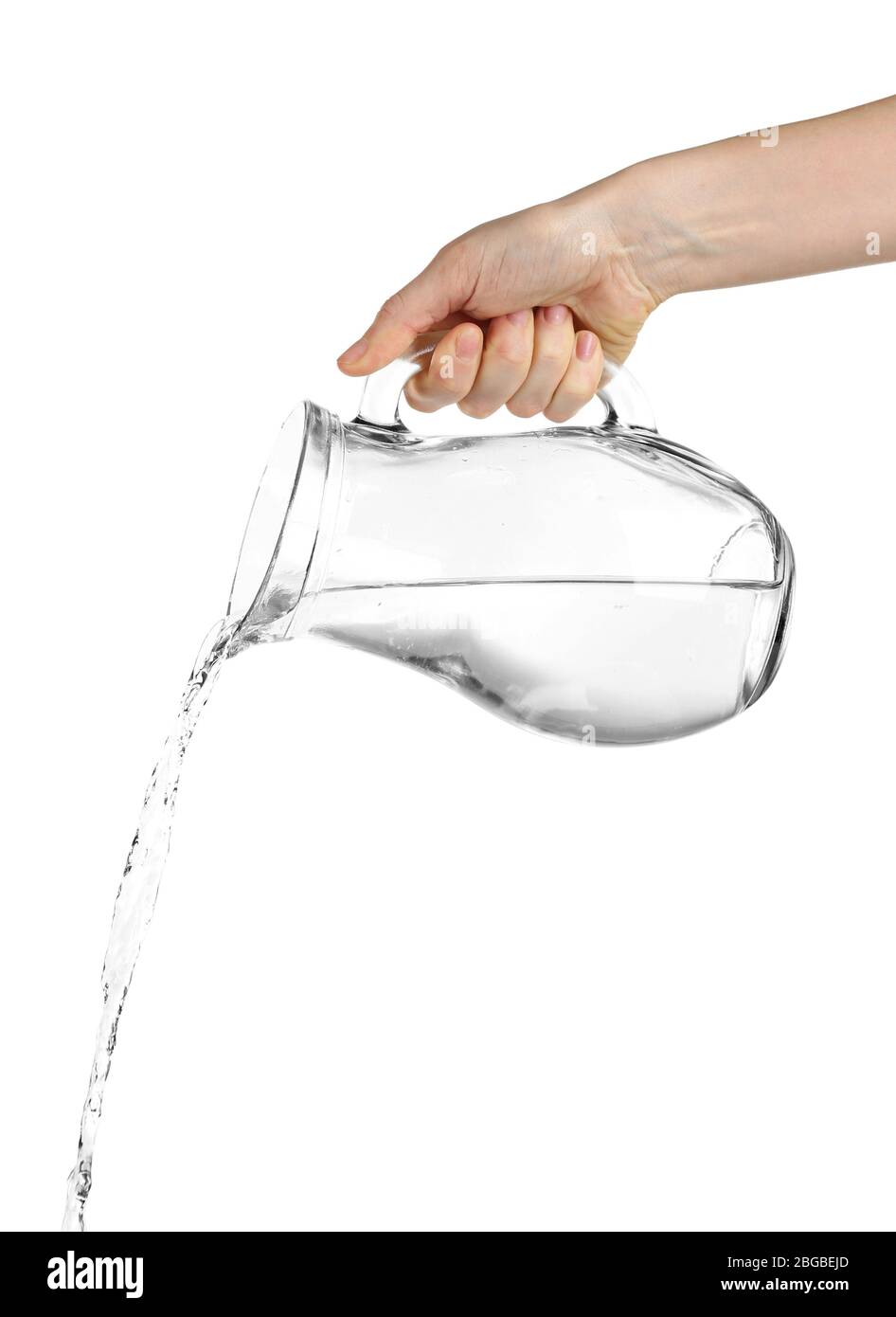 Water pouring into a pitcher. Stock Photo by ©jurisam 84820504