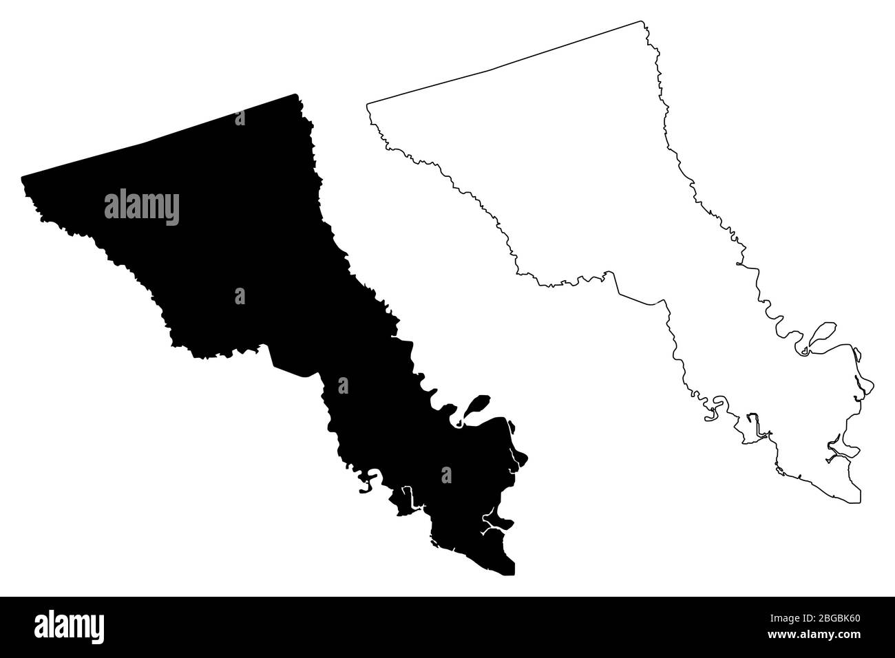 Bryan county map Black and White Stock Photos & Images - Alamy