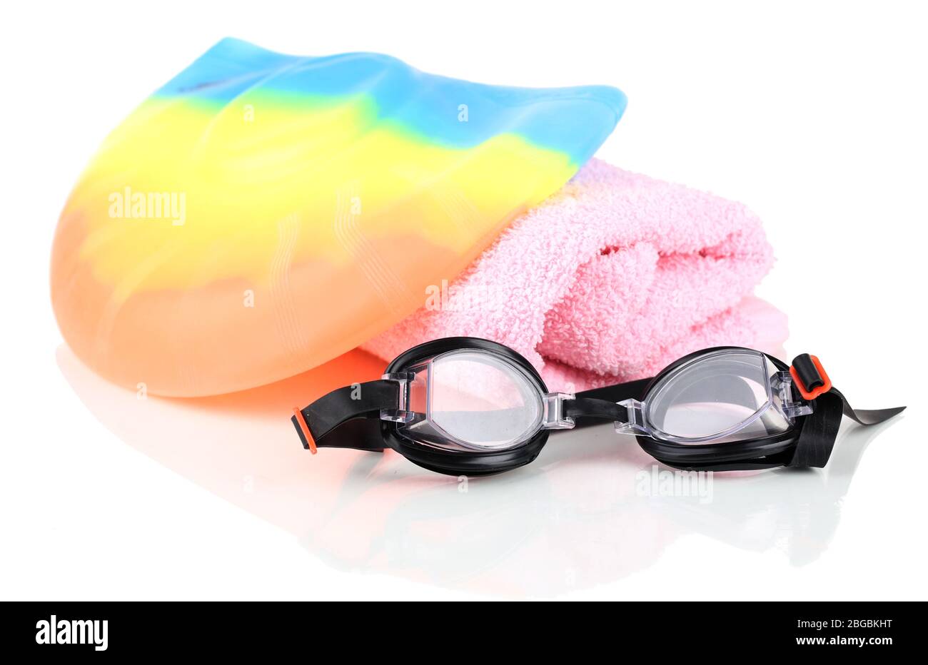 Swim cap goggles hires stock photography and images Alamy