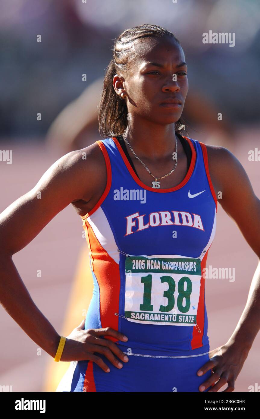 Tiandra Walker Tiandra Ponteen of Florida finished second in the women's 400 meters in ...