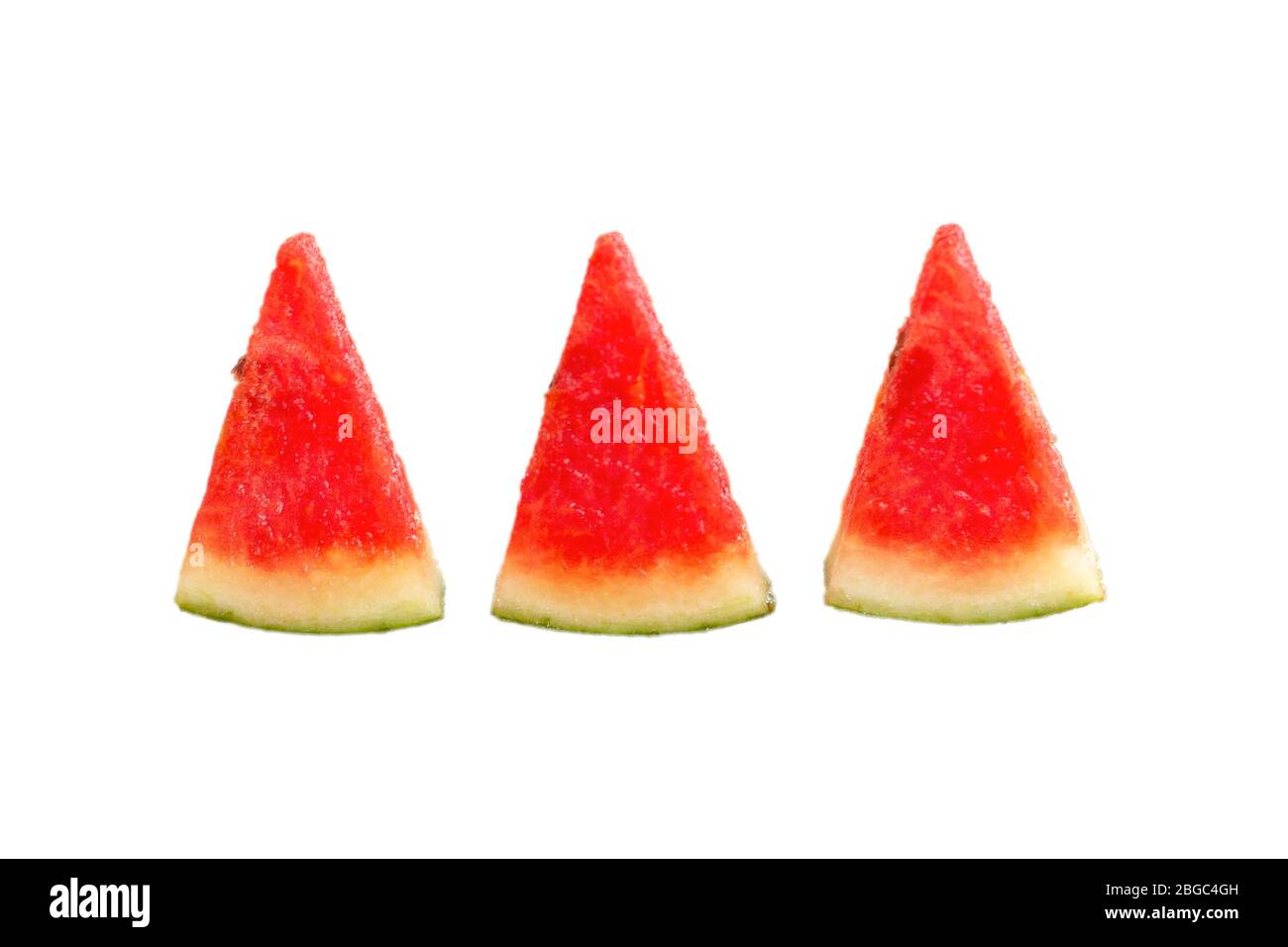 Watermelon triangle Cut Out Stock Images & Pictures - Alamy