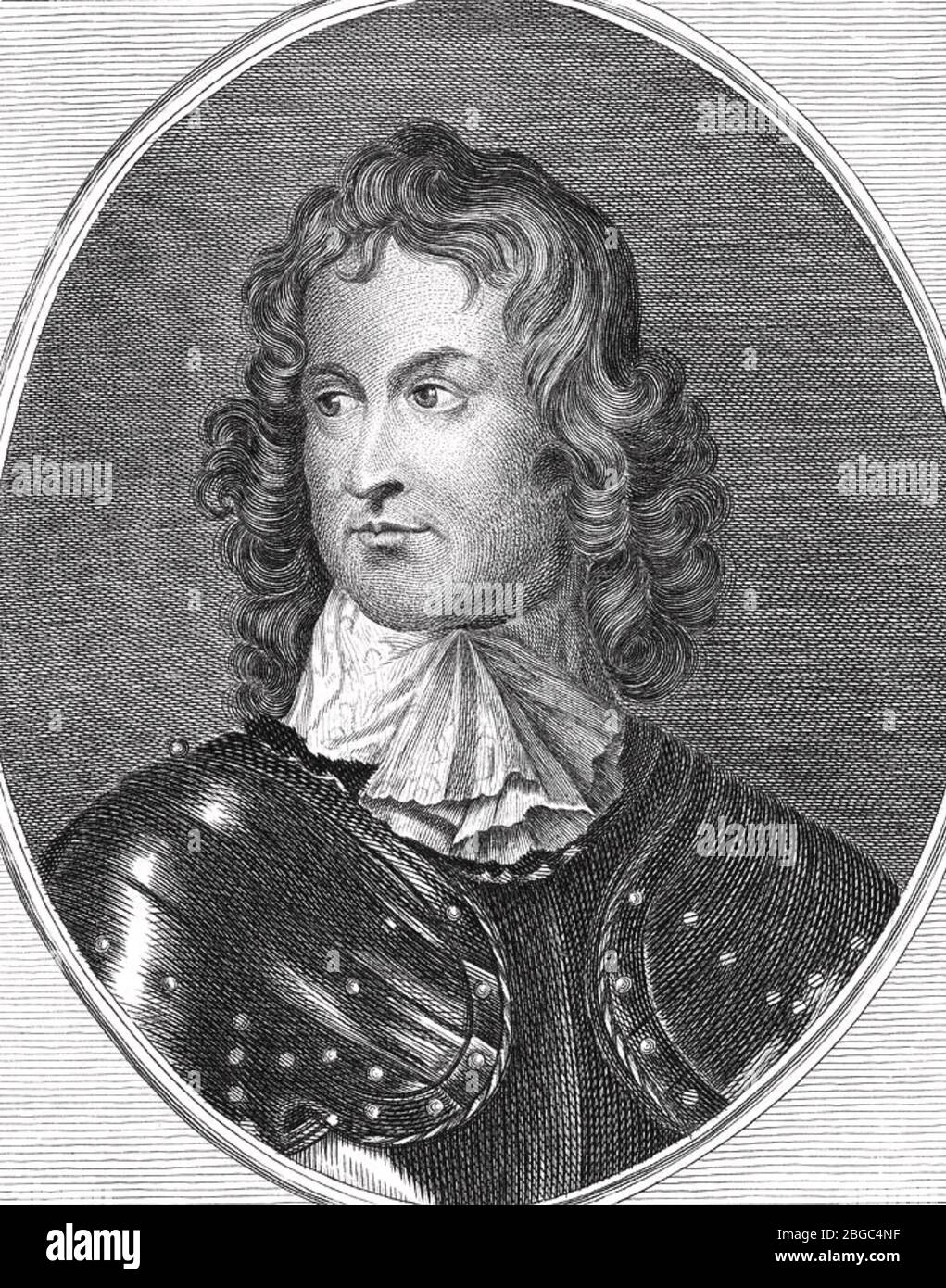 JOHN LAMBERT (1619-1684) English Parliamentary general and politician,,Lord Deputy of Ireland. Stock Photo