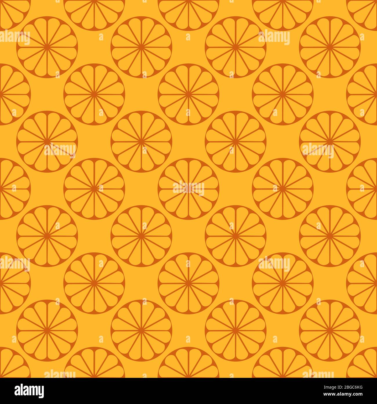 Orange fruit seamless bright art vector pattern Stock Vector Image ...