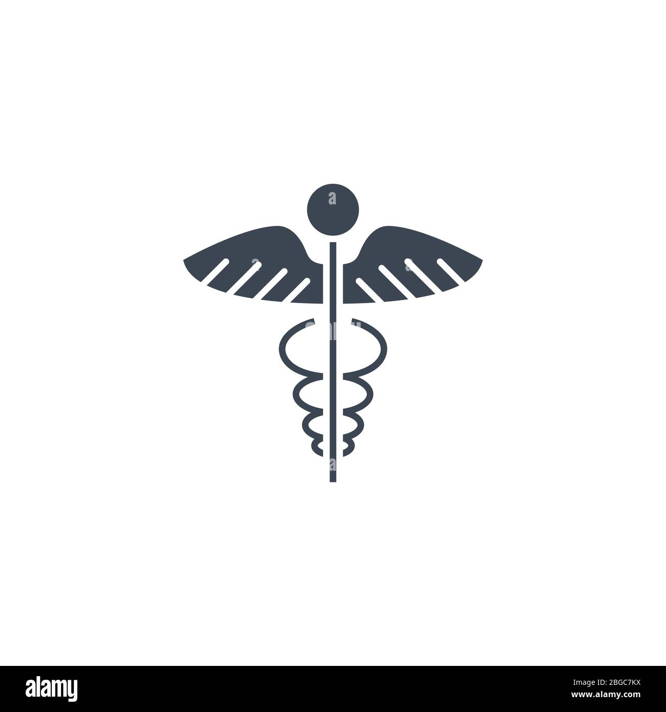 Caduceus hermes healthcare medical Cut Out Stock Images & Pictures - Alamy