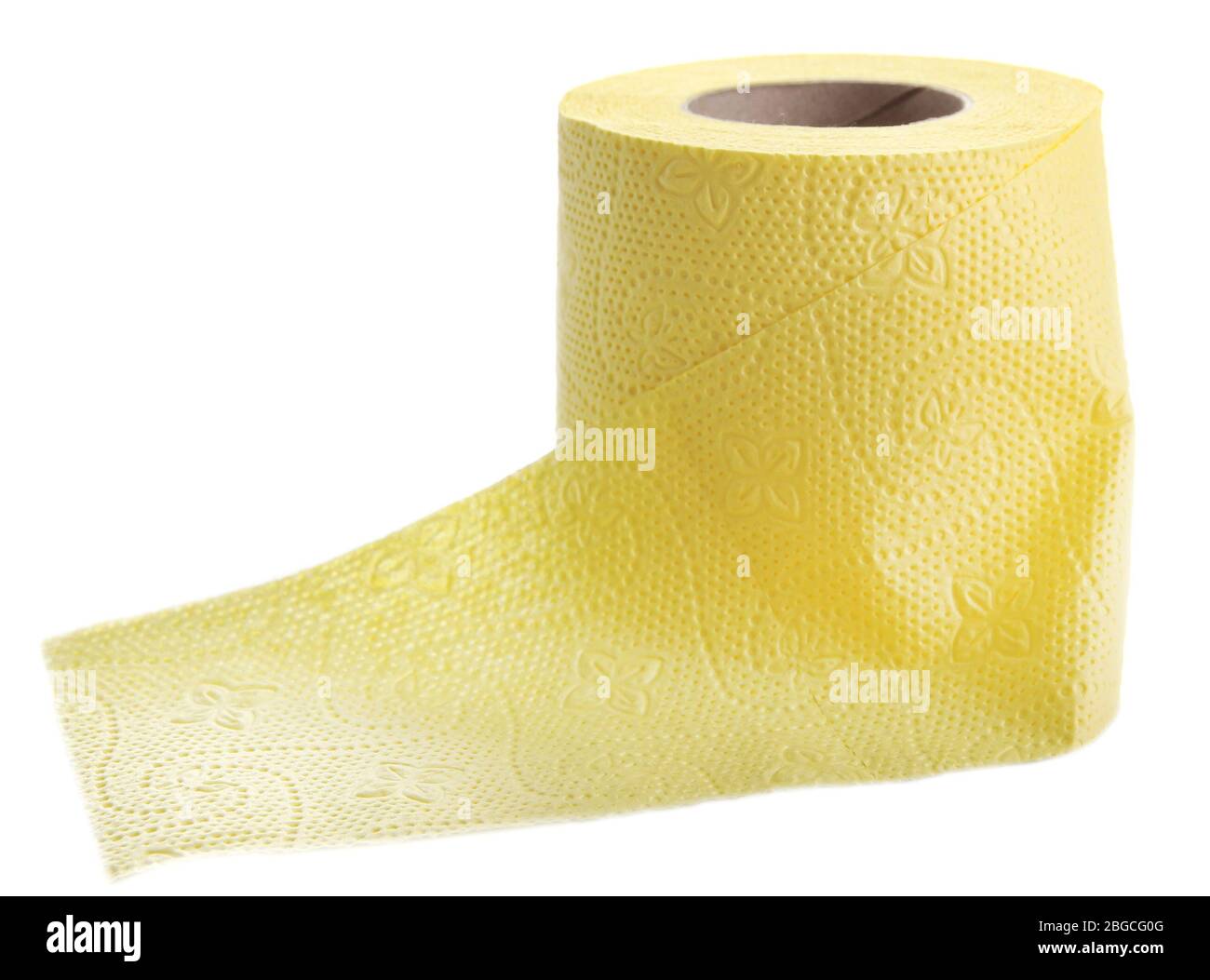 Color toilet paper roll isolated on white Stock Photo Alamy
