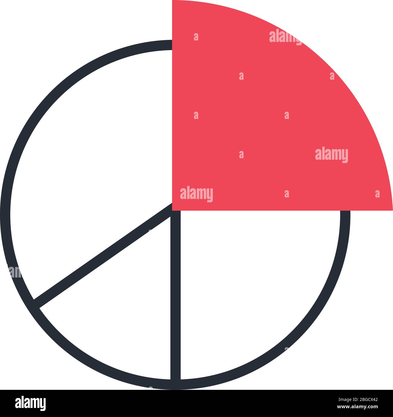statistics pie infographic isolated icon Stock Vector Image & Art - Alamy