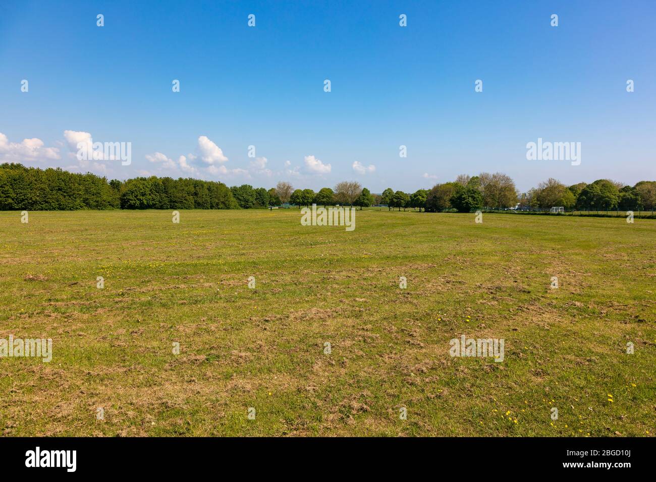 Views of Gillingham Great Lines Park,Gillingham, Kent, UK Stock Photo