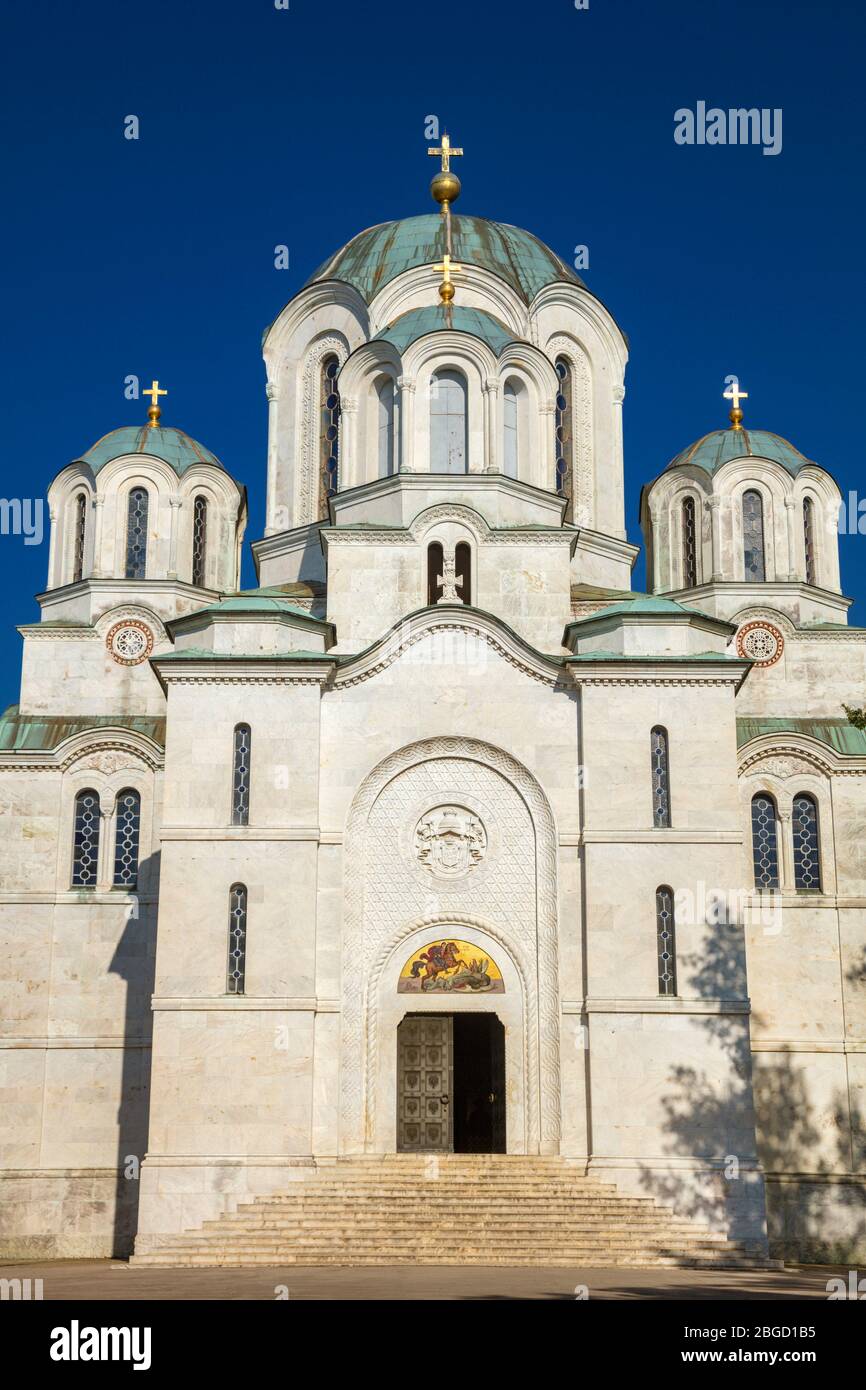 St George Church in Topola. Topola, Sumadija District, Serbia. Stock Photo