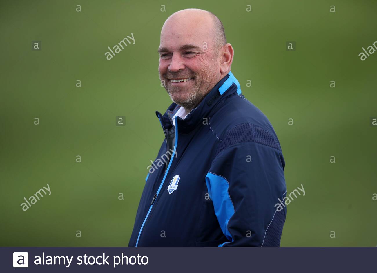 File Photo Dated 24 09 18 Of Team Europe Captain Thomas Bjorn Stock Photo Alamy