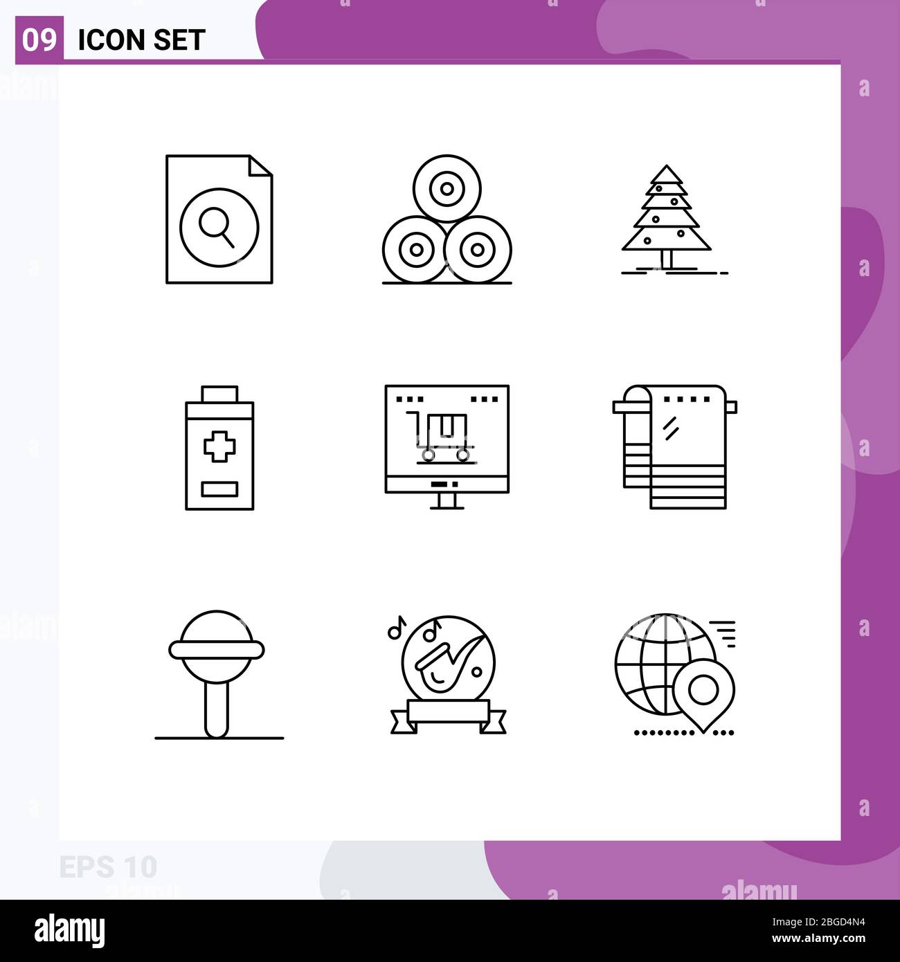 Plus minus signs symbols vector Stock Vector Images - Alamy
