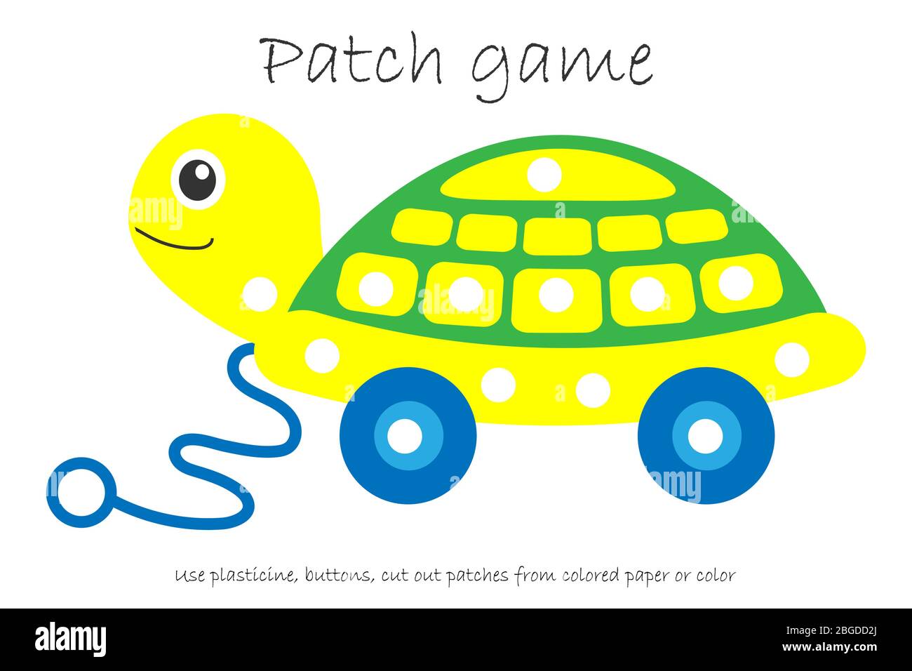 Educational toy motor skills Stock Vector Images - Alamy