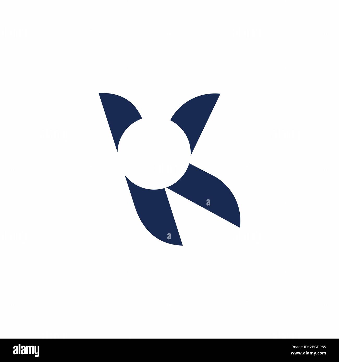 letter yk abstract cut design logo vector Stock Vector Image & Art - Alamy