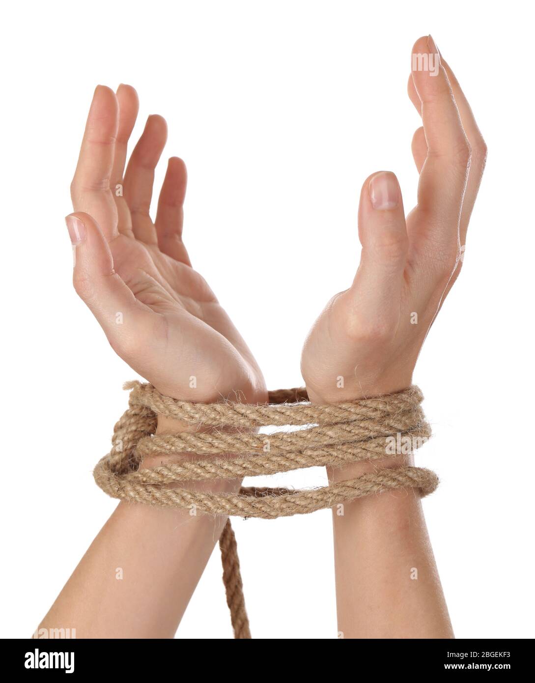 Handcuffed Cut Out Stock Images & Pictures - Alamy
