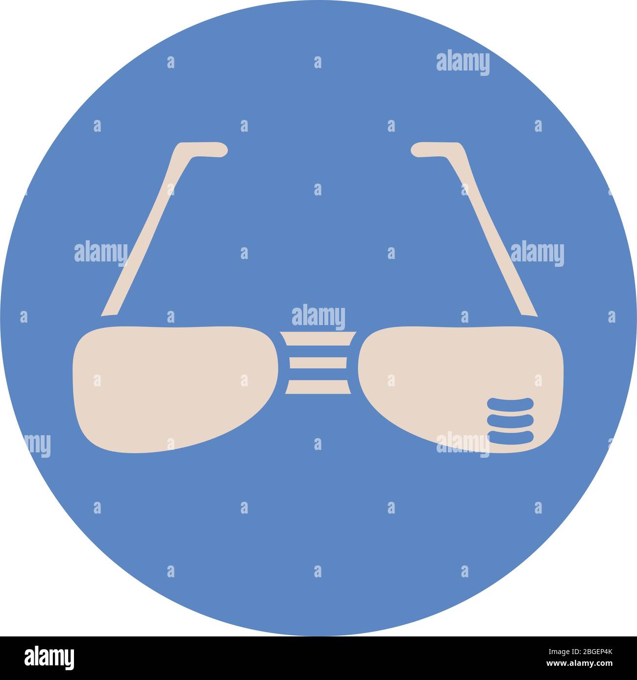summer sunglasses block style icon Stock Vector Image & Art - Alamy