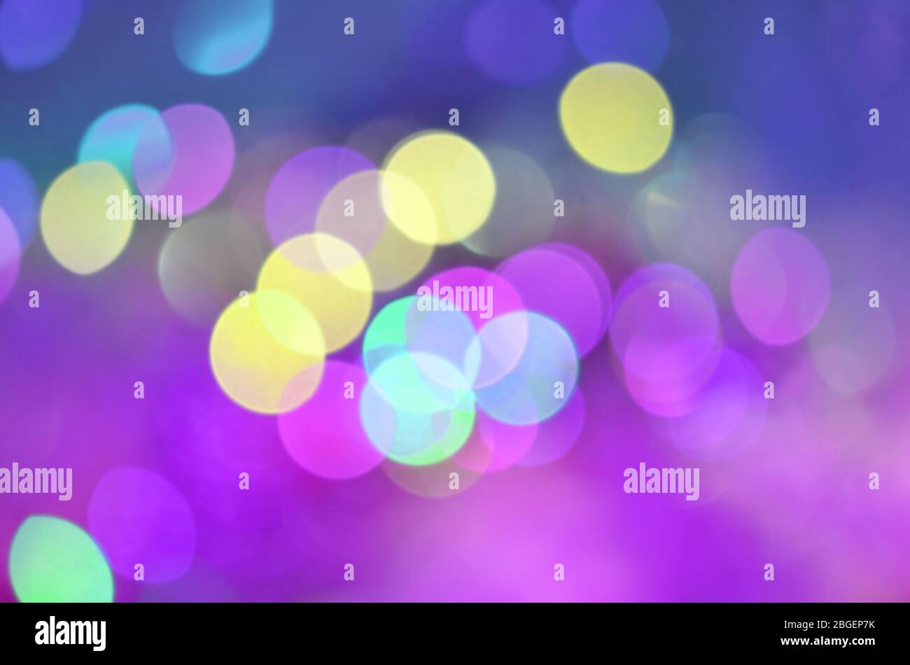 Abstract bokeh blurred circles of light background Stock Photo - Alamy