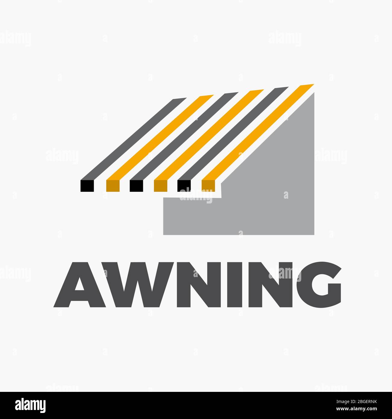 Awning logo design. Vector template Stock Vector Image & Art Alamy
