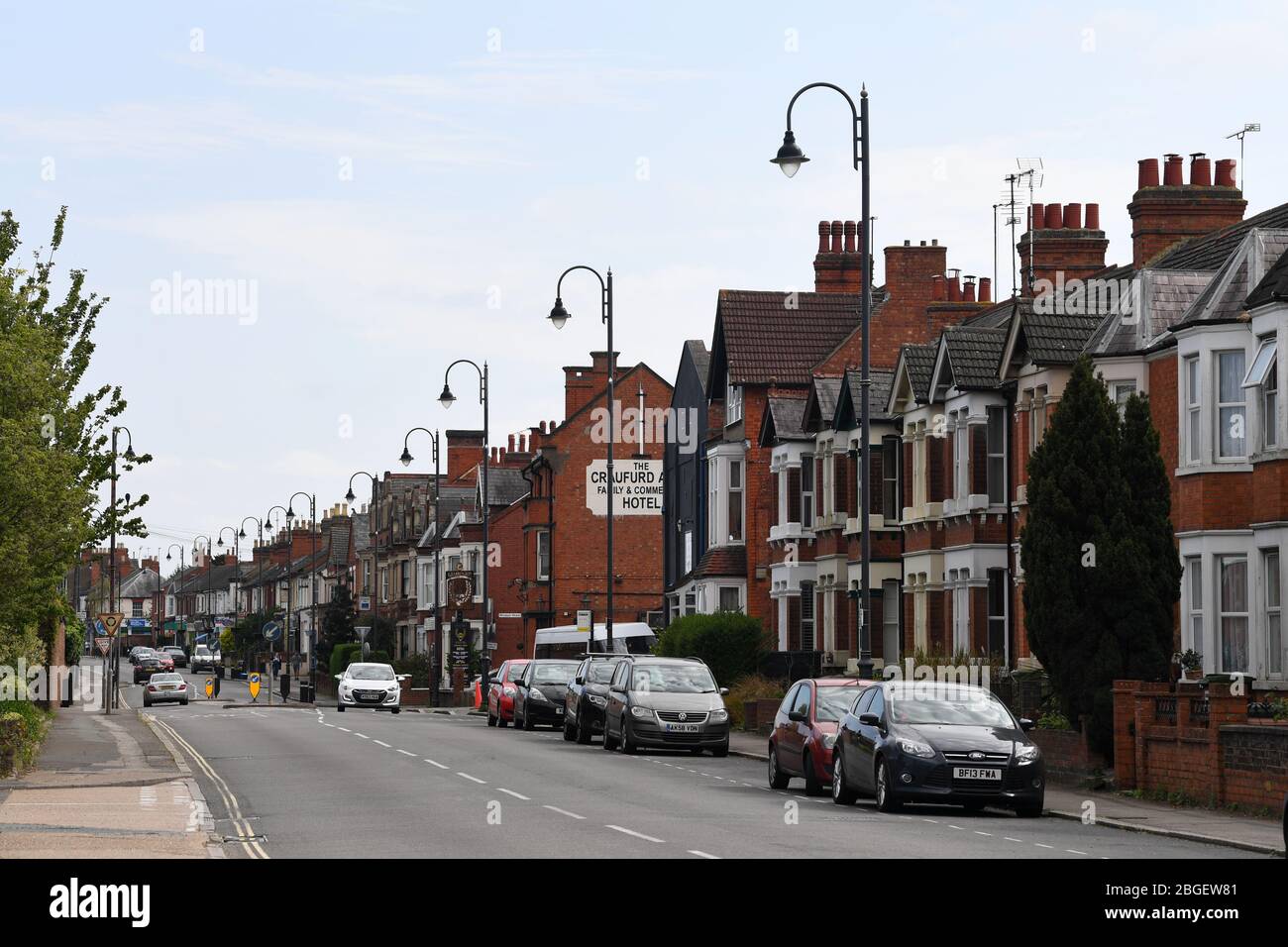 Streets and the Agora in Wolverton Milton Keynes Bucks Stock Photo Alamy