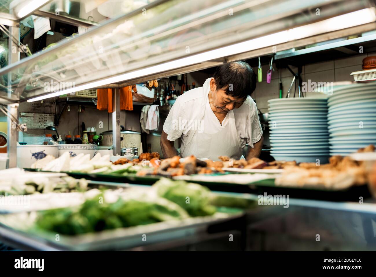Singapore Chinatown Food Centre High Resolution Stock Photography And Images Alamy